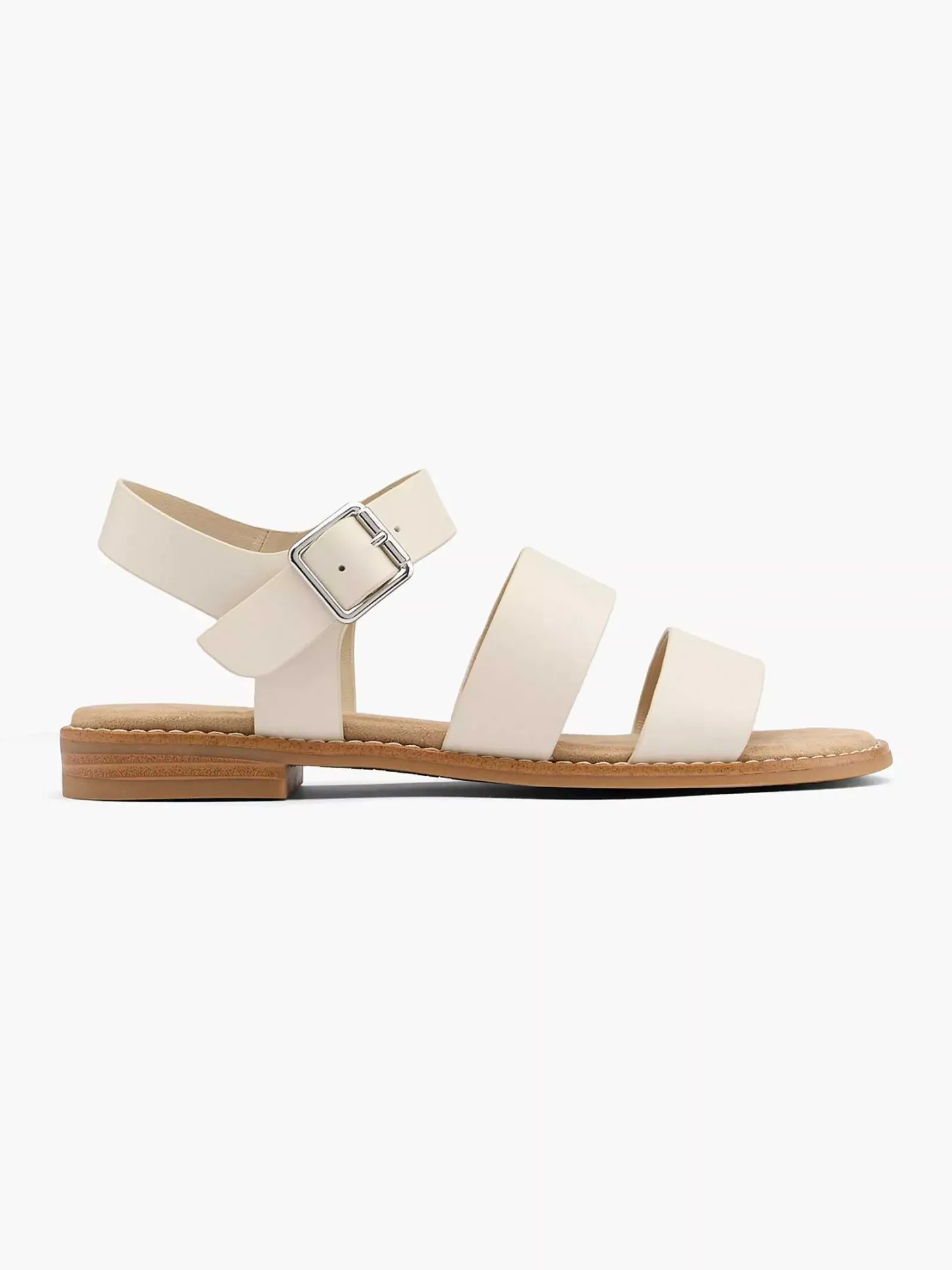 Outlet Beige Sandaal Dames Sandalen