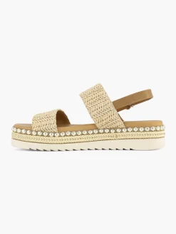 New Beige Sandaal Dames Sandalen