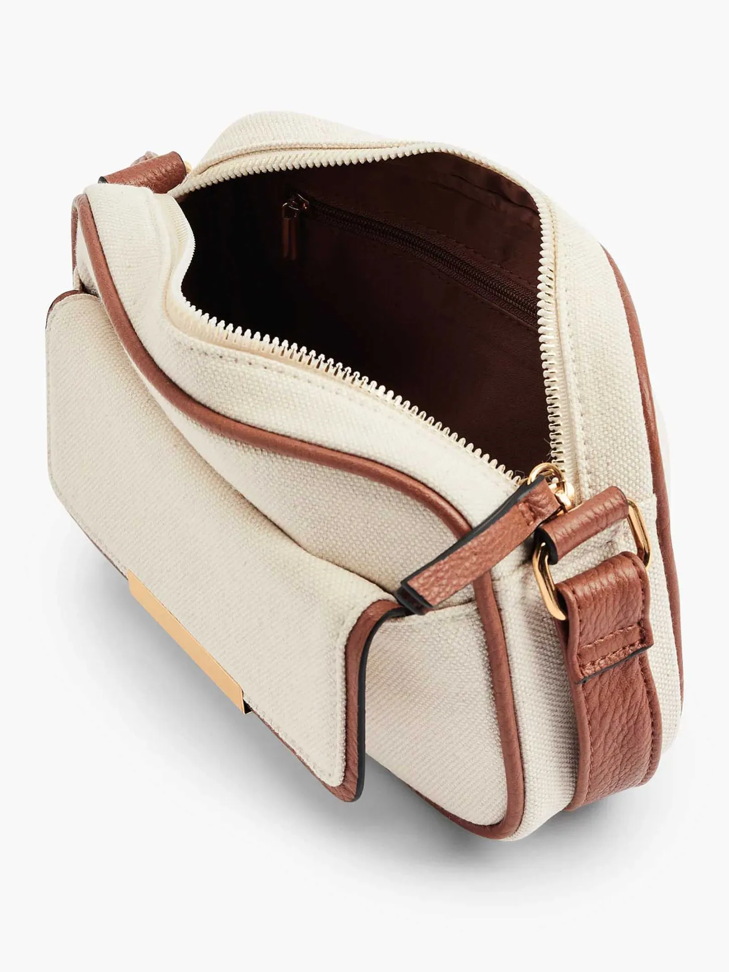 Outlet Beige Schoudertas Dames Online Exclusive Accessoires