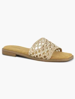 Clearance Beige Slipper Dames Slippers