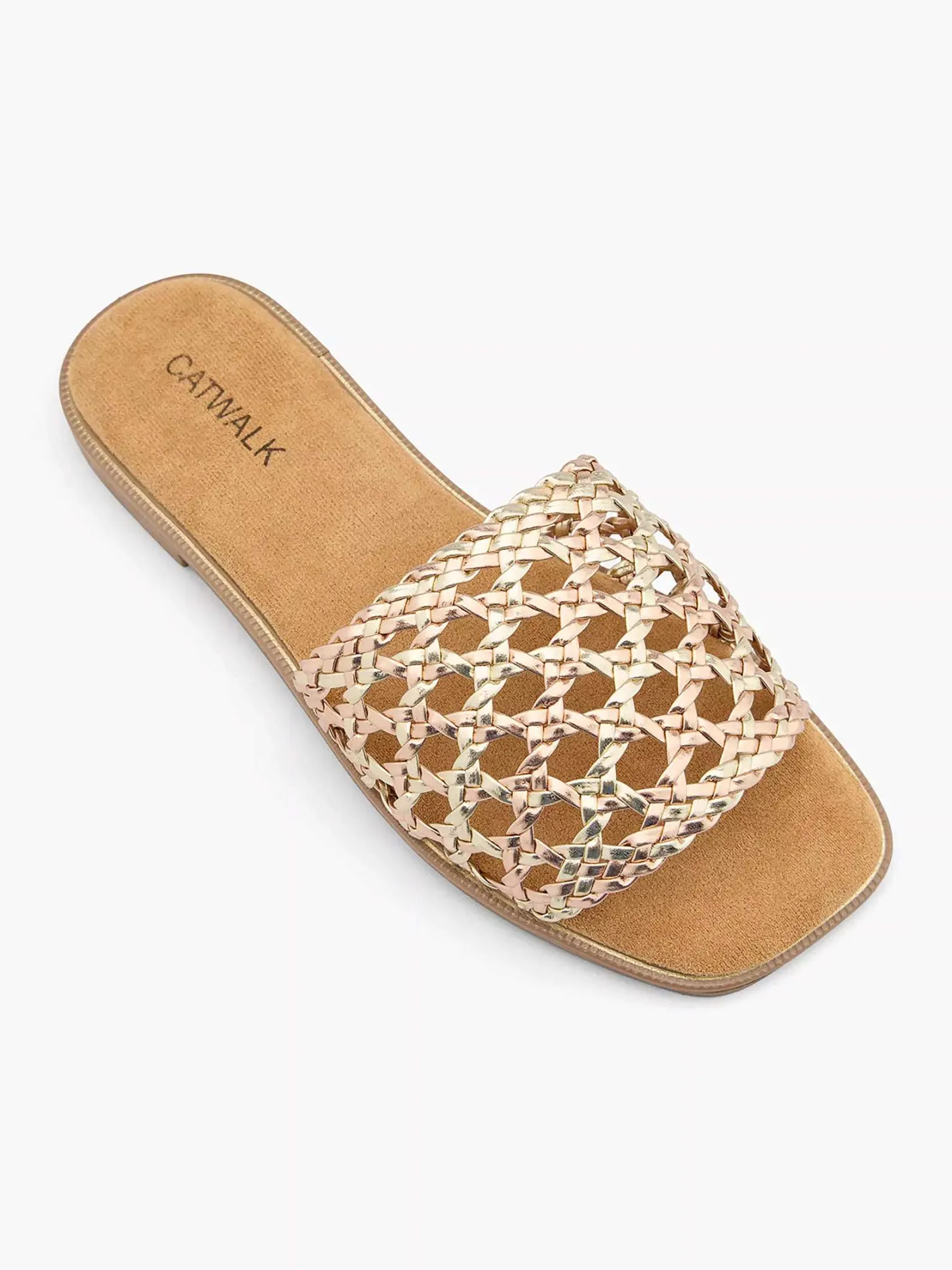 Clearance Beige Slipper Dames Slippers