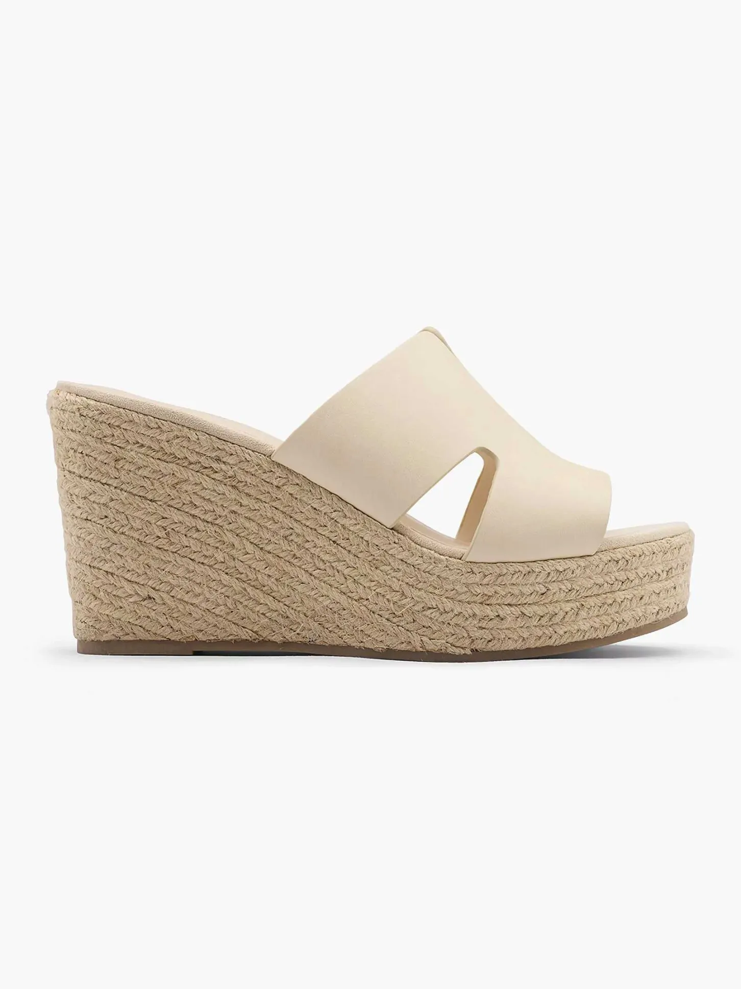 New Beige Slipper Sleehak Dames Slippers