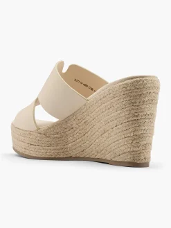 New Beige Slipper Sleehak Dames Slippers