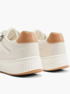 Beige Sneaker Dames Comfort Schoenen