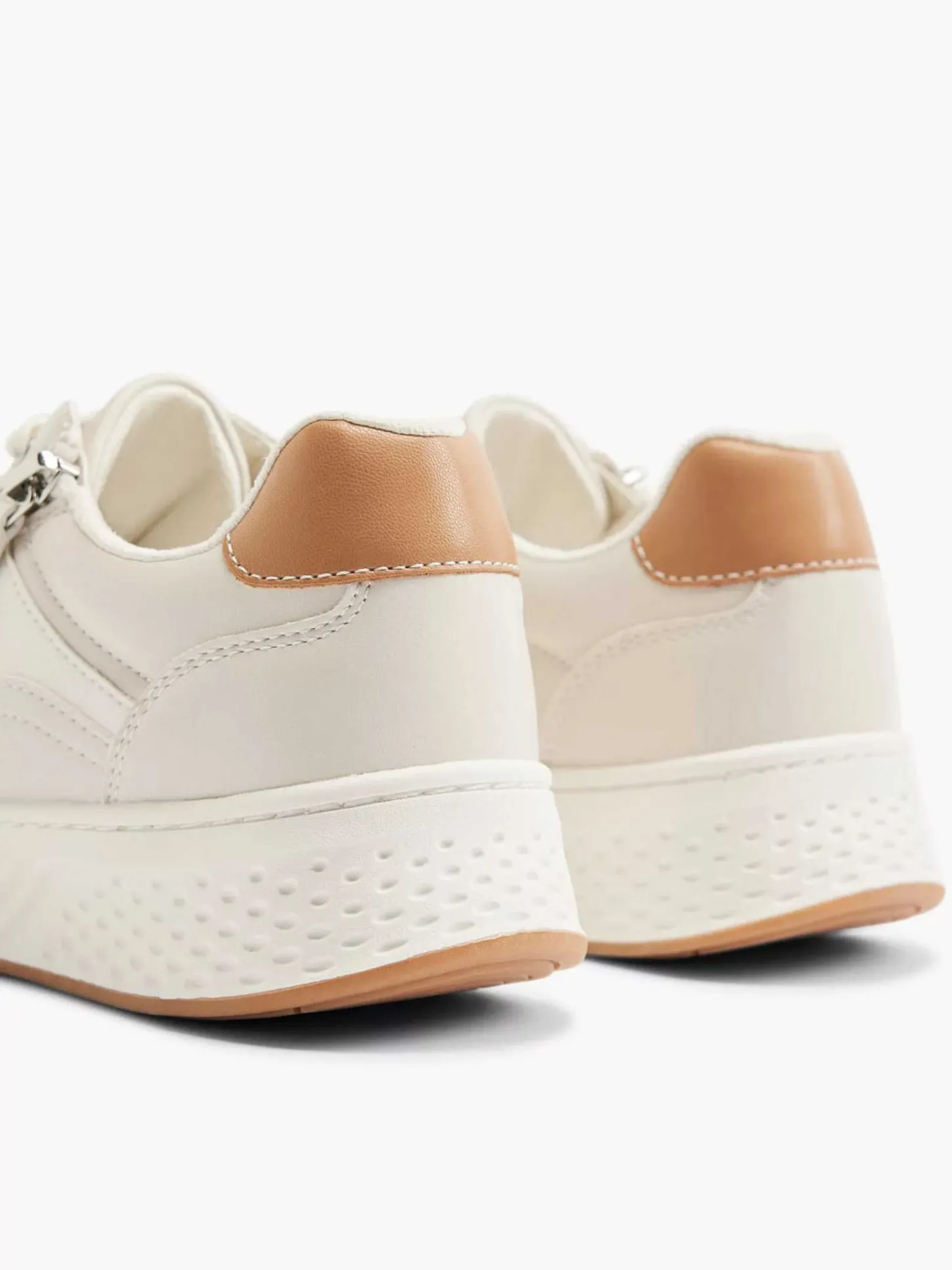 Beige Sneaker Dames Comfort Schoenen