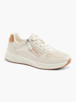 Beige Sneaker Dames Comfort Schoenen