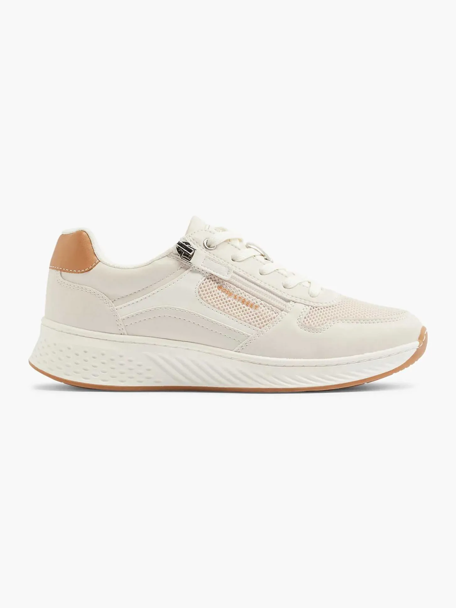 Beige Sneaker Dames Comfort Schoenen