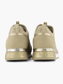 Hot Beige Sneaker Instapper Dames Instappers