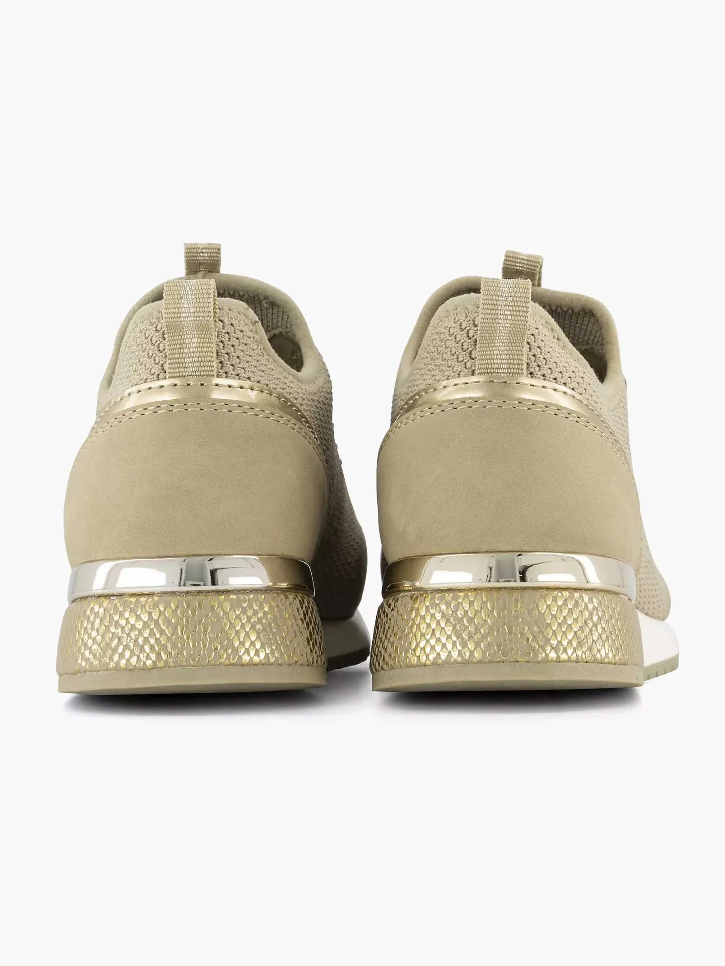 Hot Beige Sneaker Instapper Dames Instappers