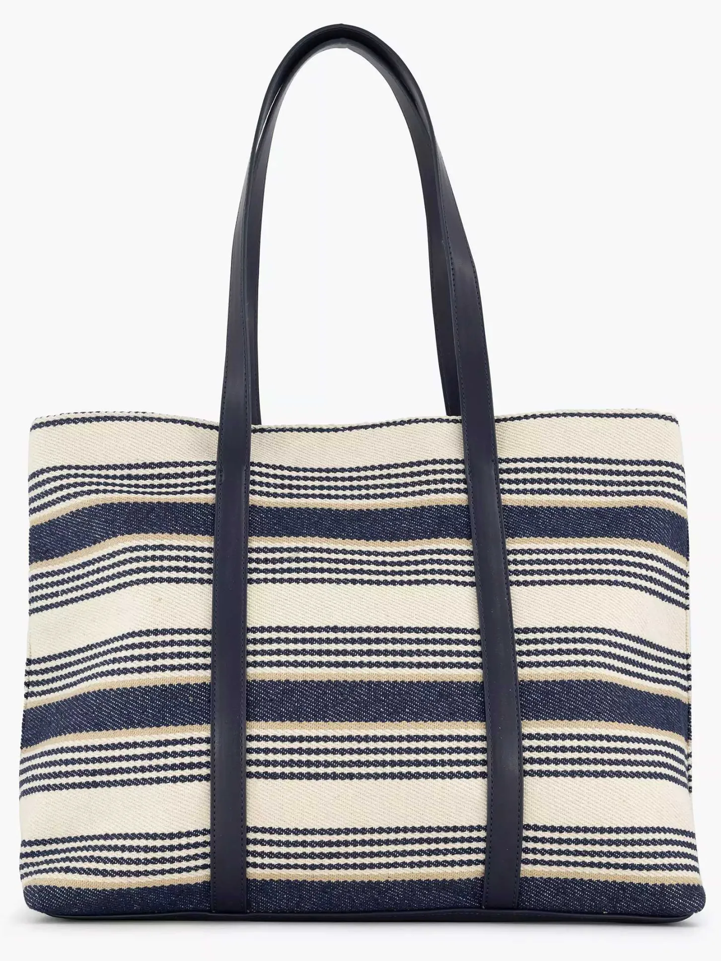 New Blauw/ Witte Strandtas Dames Online Exclusive Accessoires