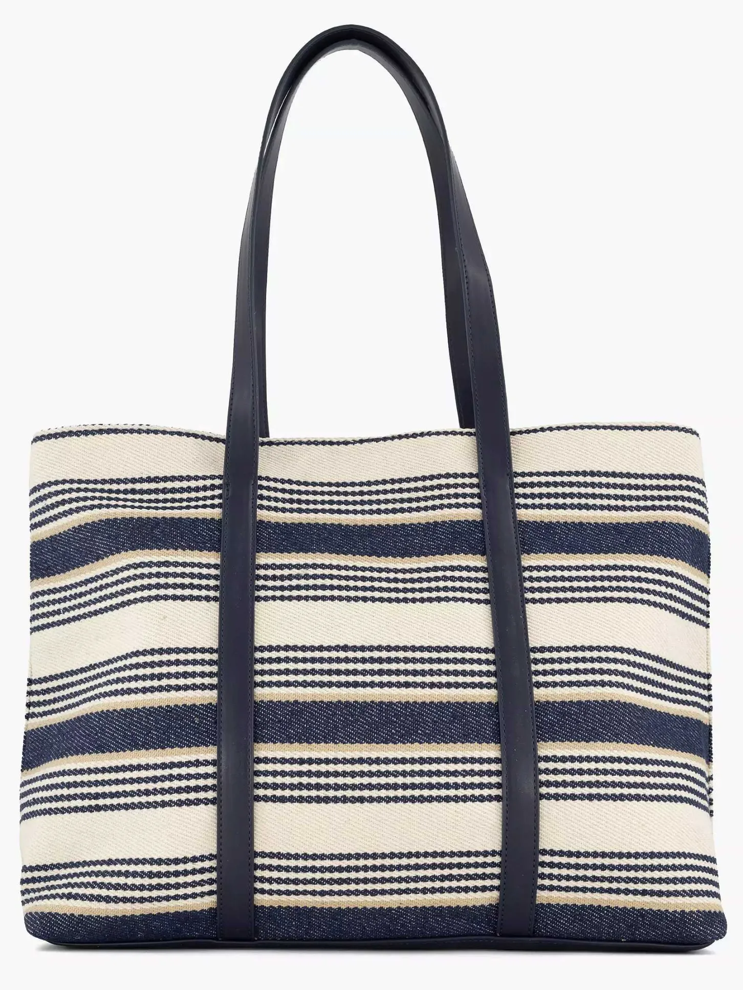New Blauw/ Witte Strandtas Dames Online Exclusive Accessoires