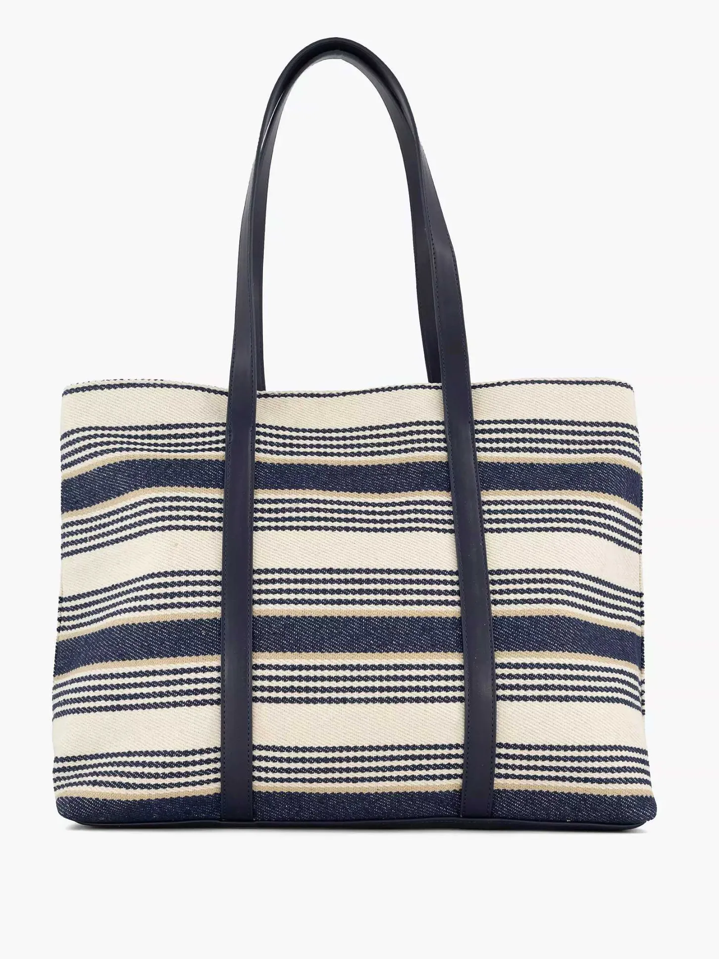 New Blauw/ Witte Strandtas Dames Online Exclusive Accessoires