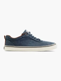 Hot Blauwe Canvas Sneaker Heren Sneakers