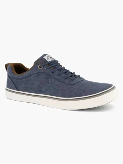 Hot Blauwe Canvas Sneaker Heren Sneakers