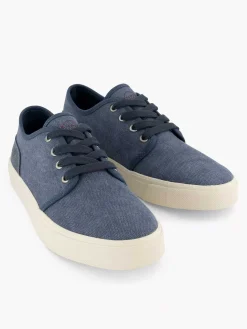 Online Blauwe Canvas Sneaker Heren Sneakers
