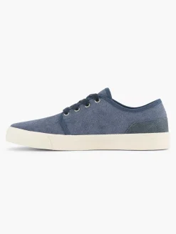Online Blauwe Canvas Sneaker Heren Sneakers