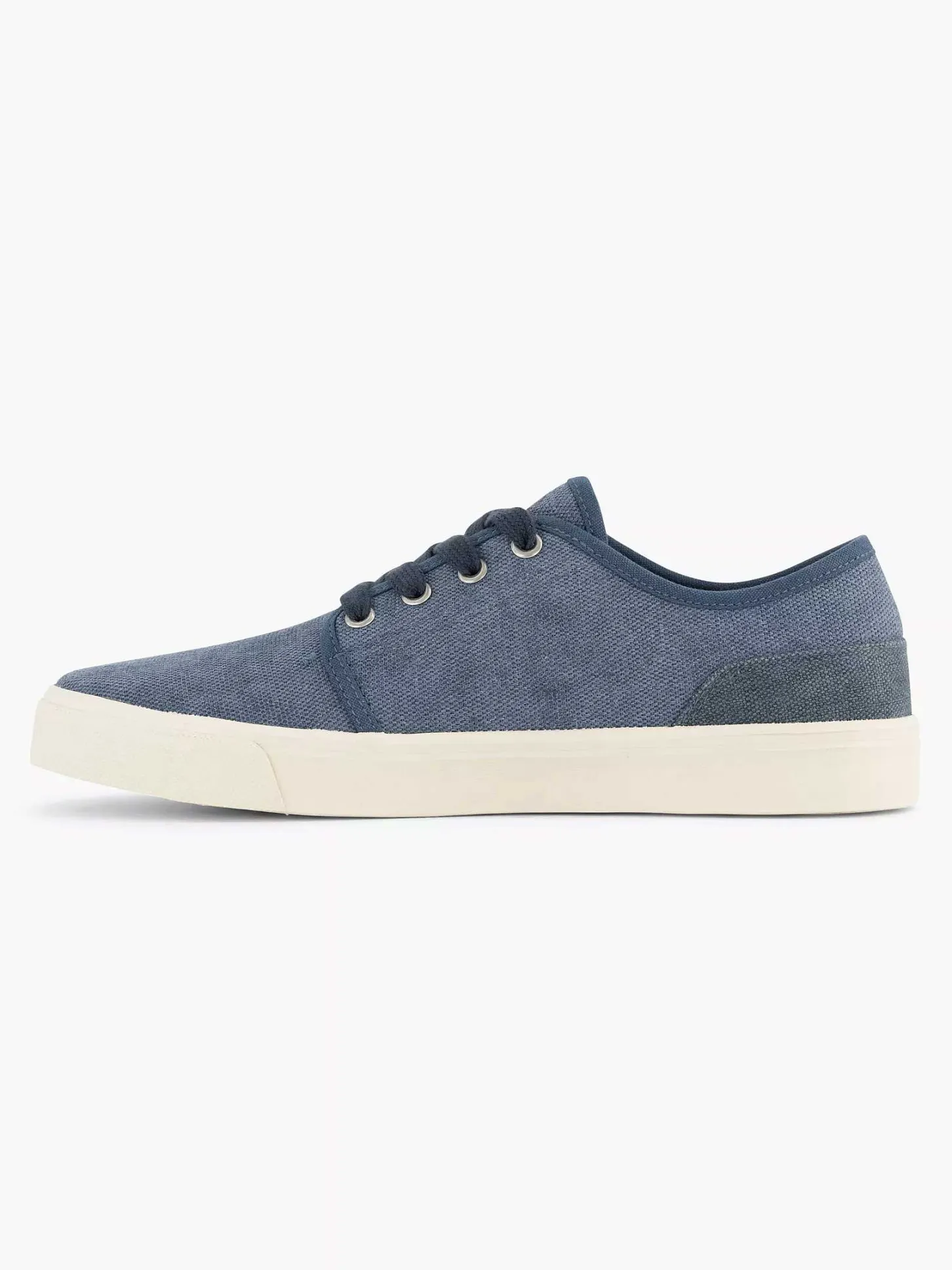 Online Blauwe Canvas Sneaker Heren Sneakers