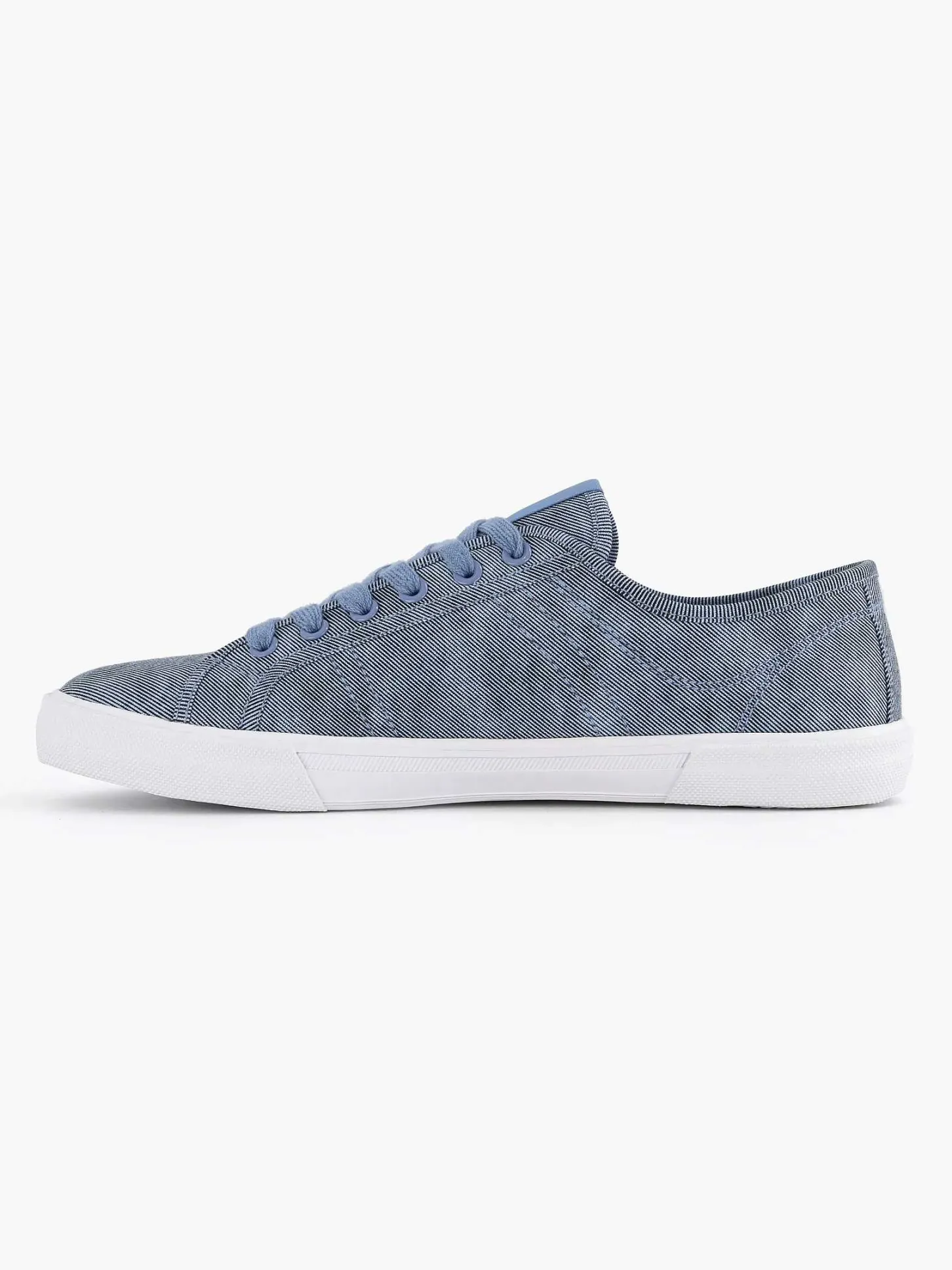 Online Blauwe Canvas Sneaker Heren Sneakers