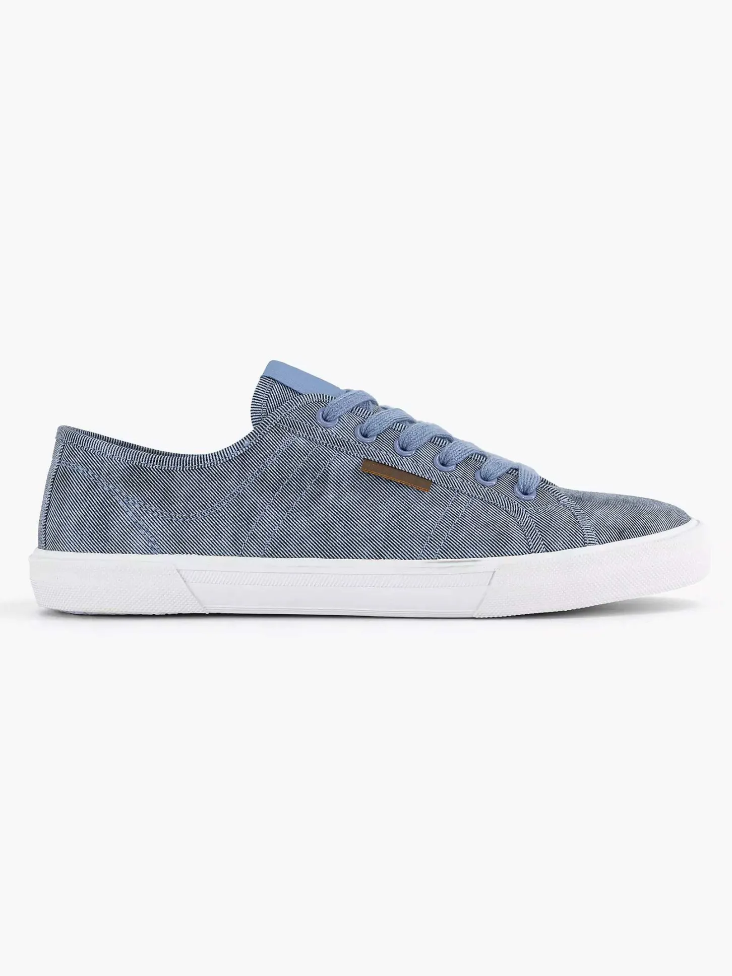 Online Blauwe Canvas Sneaker Heren Sneakers