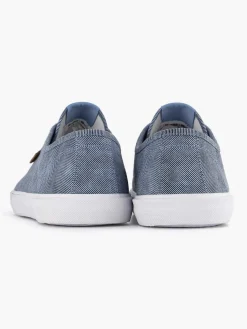 Online Blauwe Canvas Sneaker Heren Sneakers