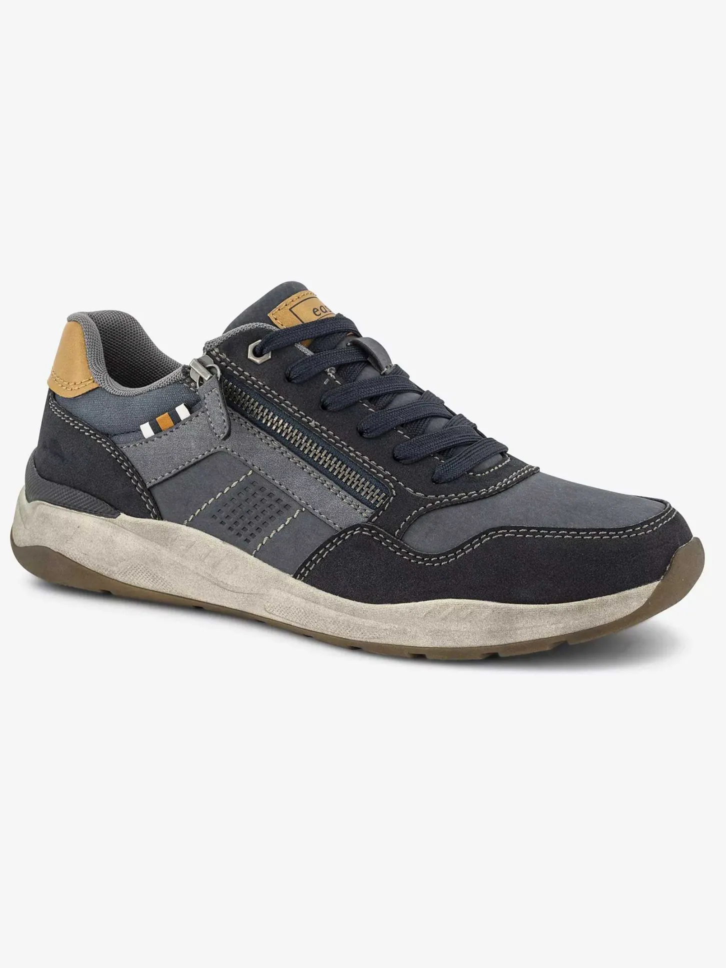Discount Blauwe Comfort Veterschoen Heren Instappers