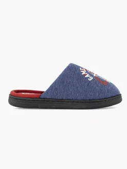 Blauwe Instap Pantoffel Kinderen Jongensschoenen