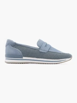 Clearance Blauwe Instapper Dames Instappers