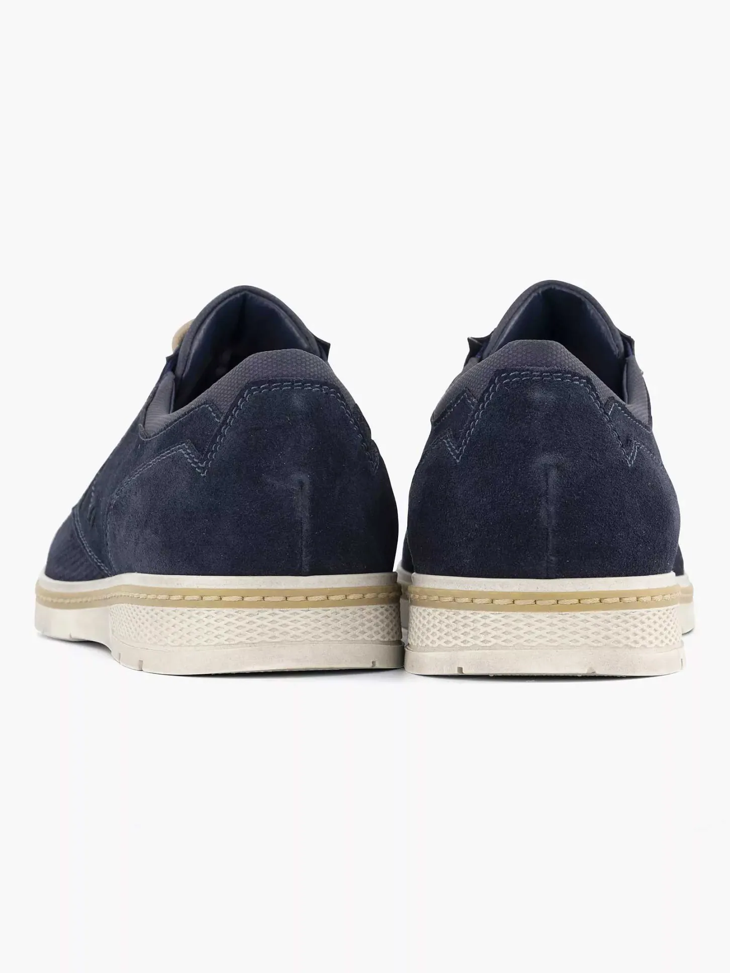 Online Blauwe Leren Veterschoen Heren Geklede Schoenen