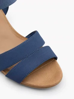 New Blauwe Sandalette Dames Sandalen