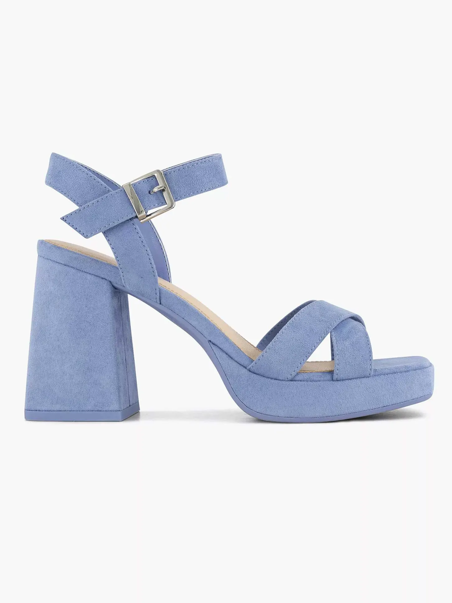 Clearance Blauwe Sandalette Dames Sandalen