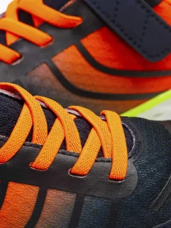 Hot Blauwe Sneaker Elastische Veter Kinderen Jongensschoenen