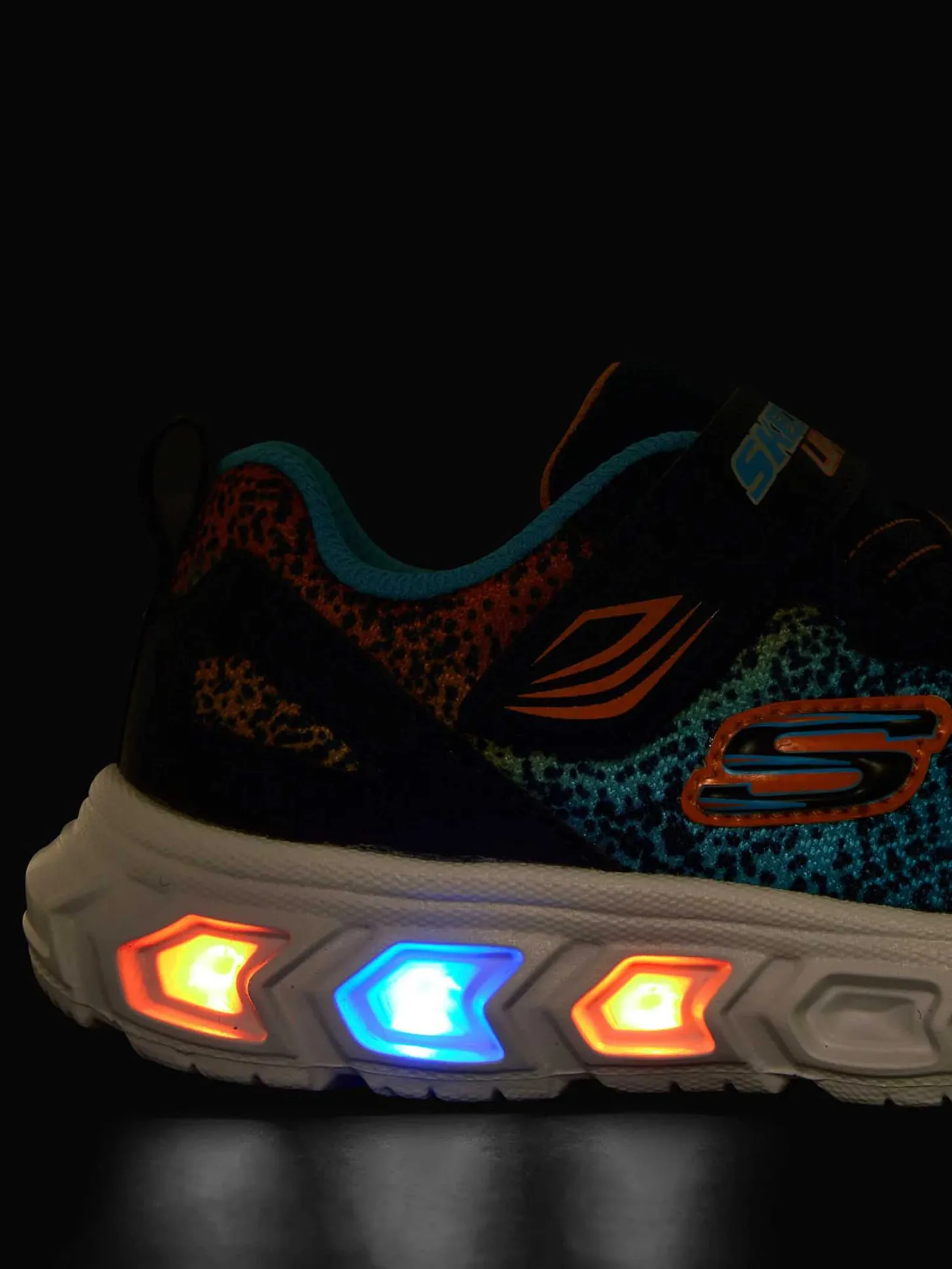 Online Blauwe Sneaker Lichtjes Kinderen Jongensschoenen