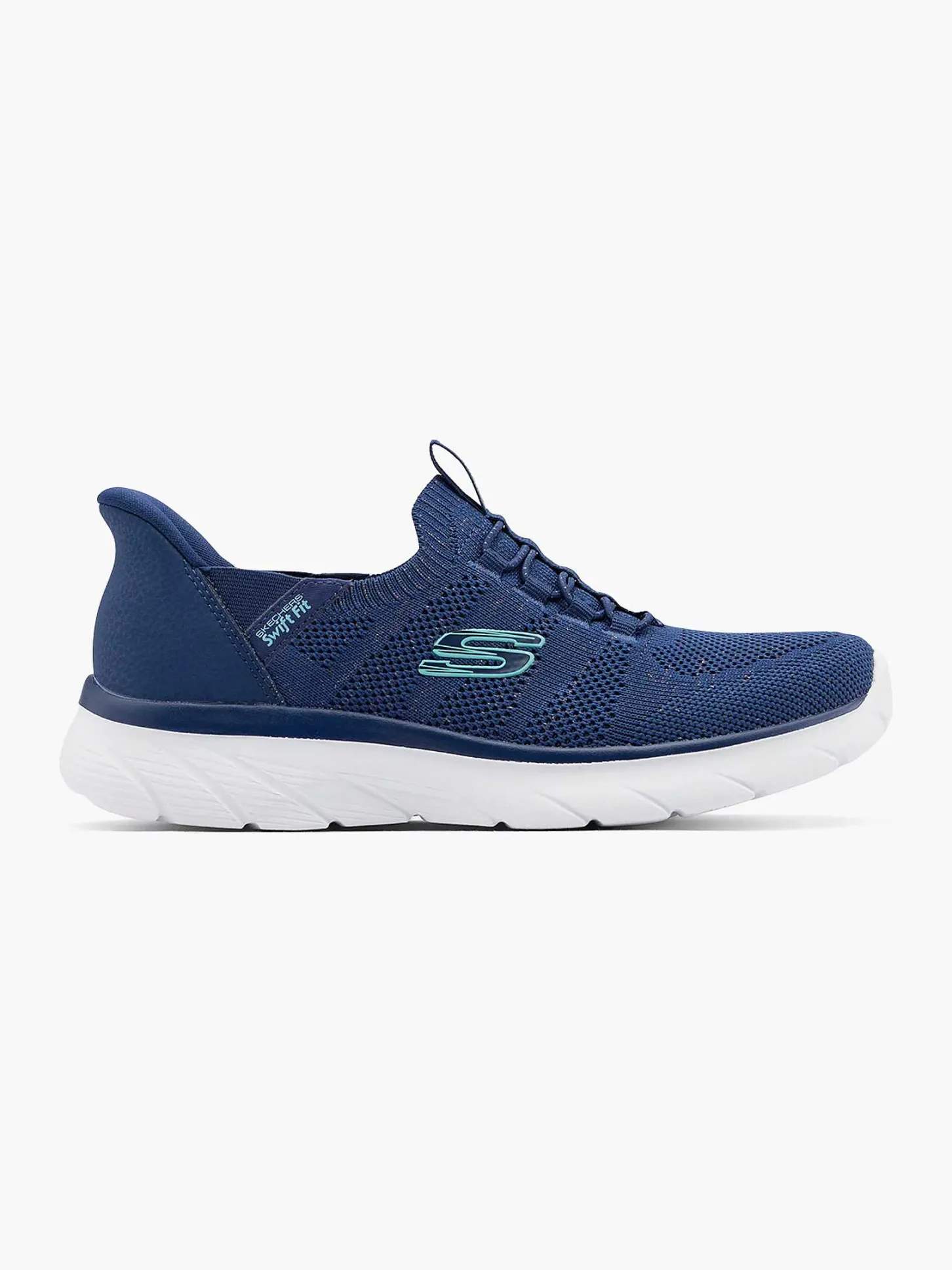 Sale Blauwe Sneaker Swift Fit - Hands Free Memory Foam Dames Sneakers