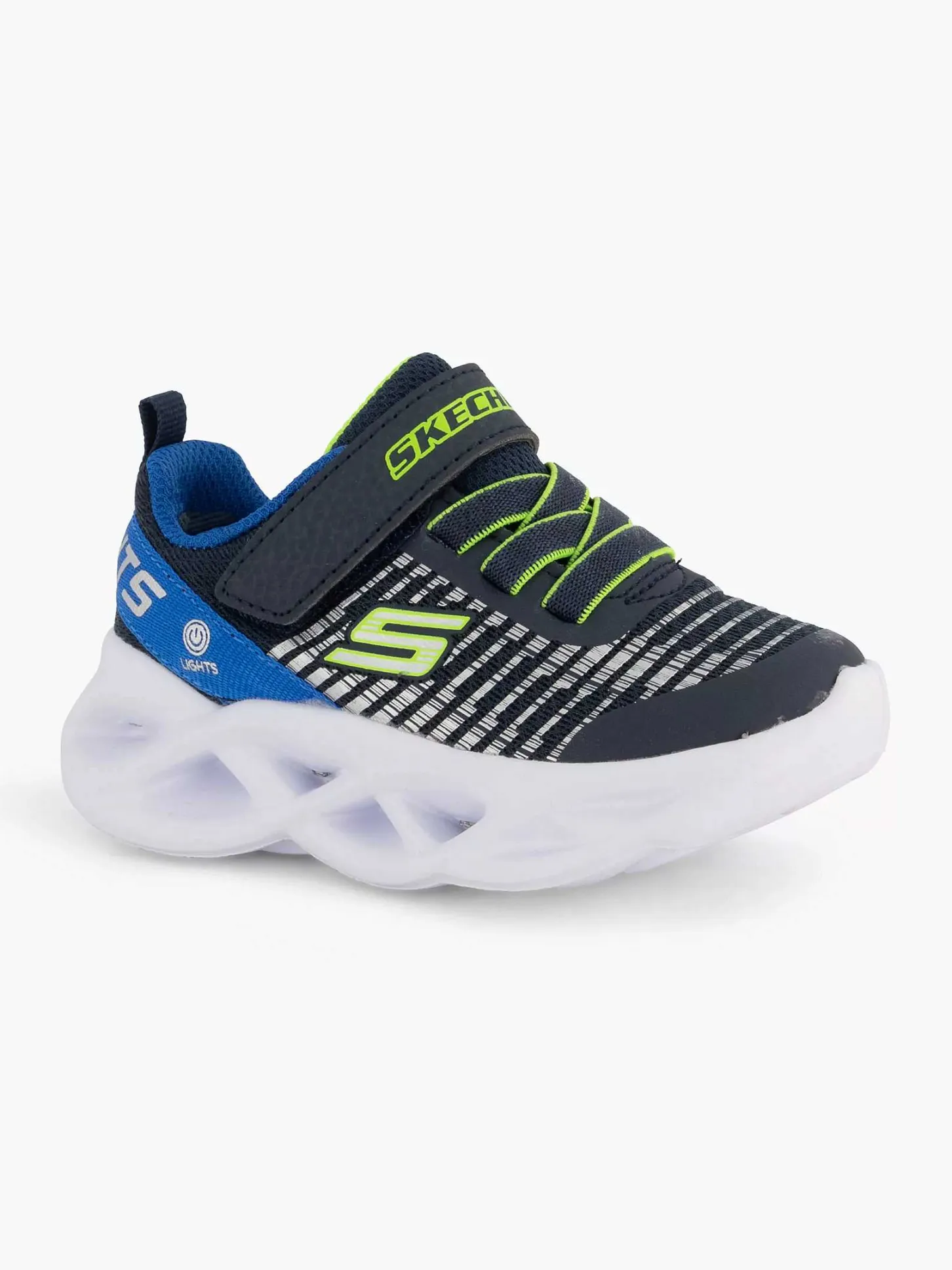 New Blauwe Twisty Brights - Novlo Kinderen Jongensschoenen