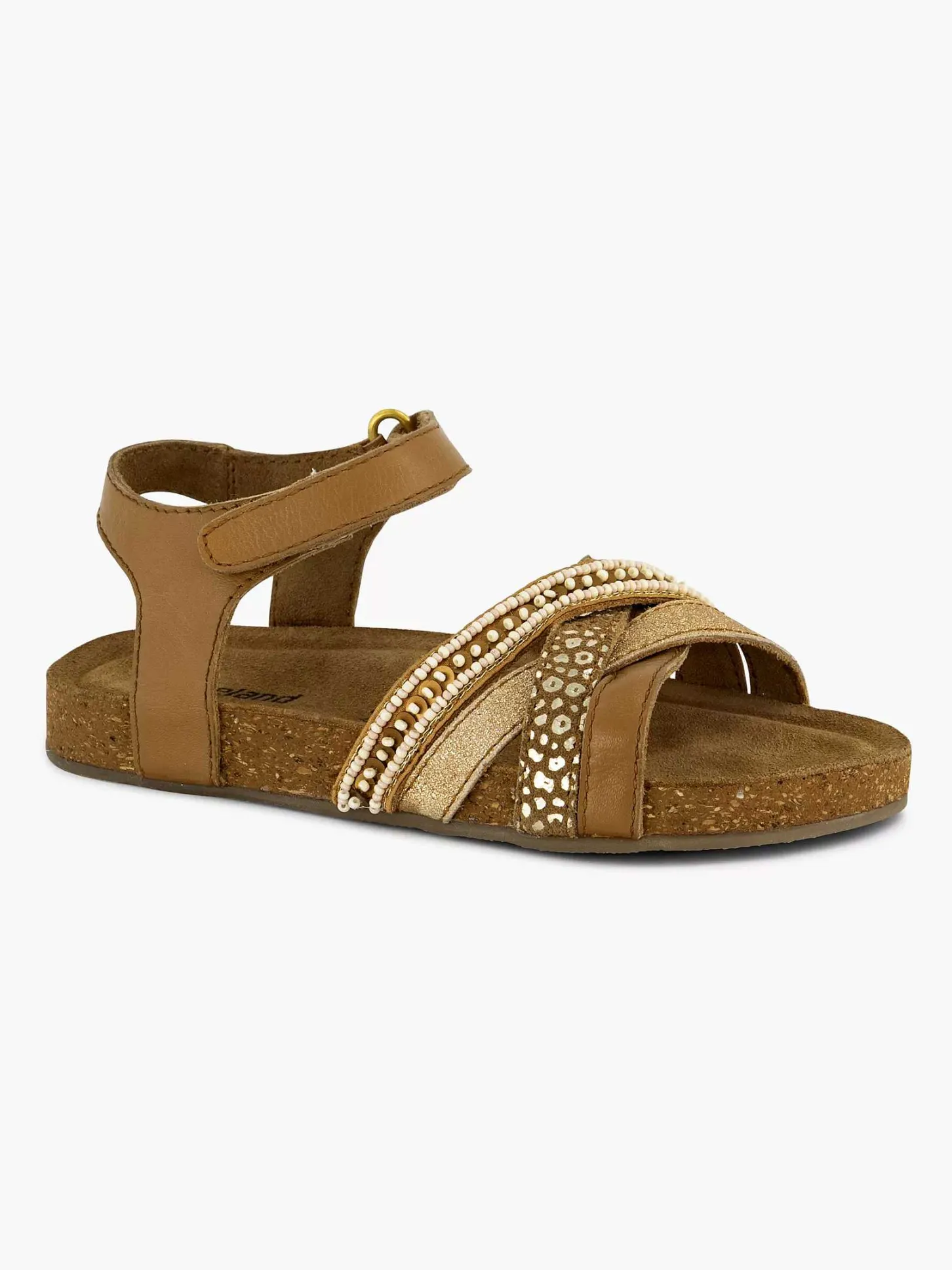 Clearance Bronskleurige Sandaal Kinderen Babyschoenen