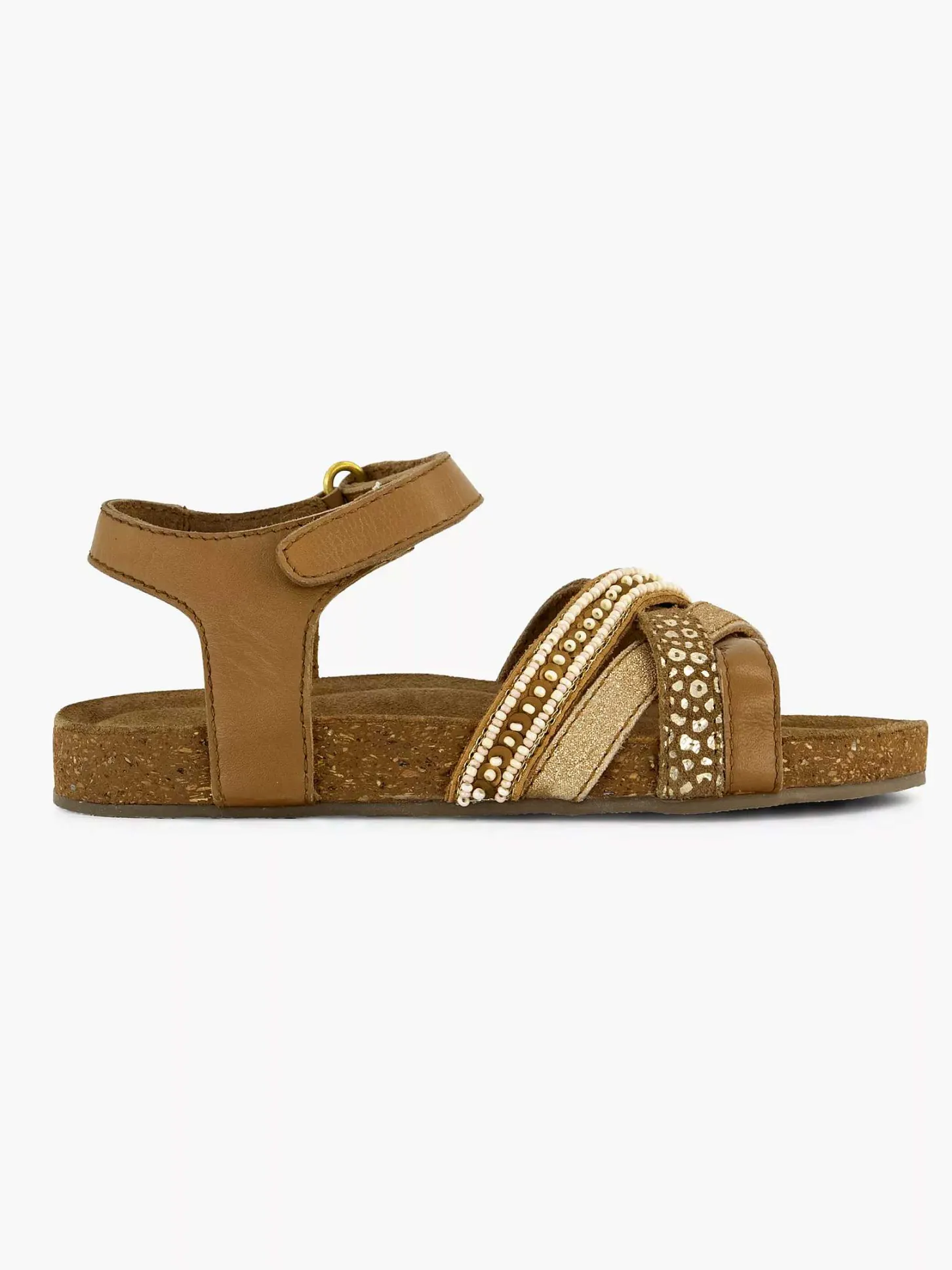 Clearance Bronskleurige Sandaal Kinderen Babyschoenen