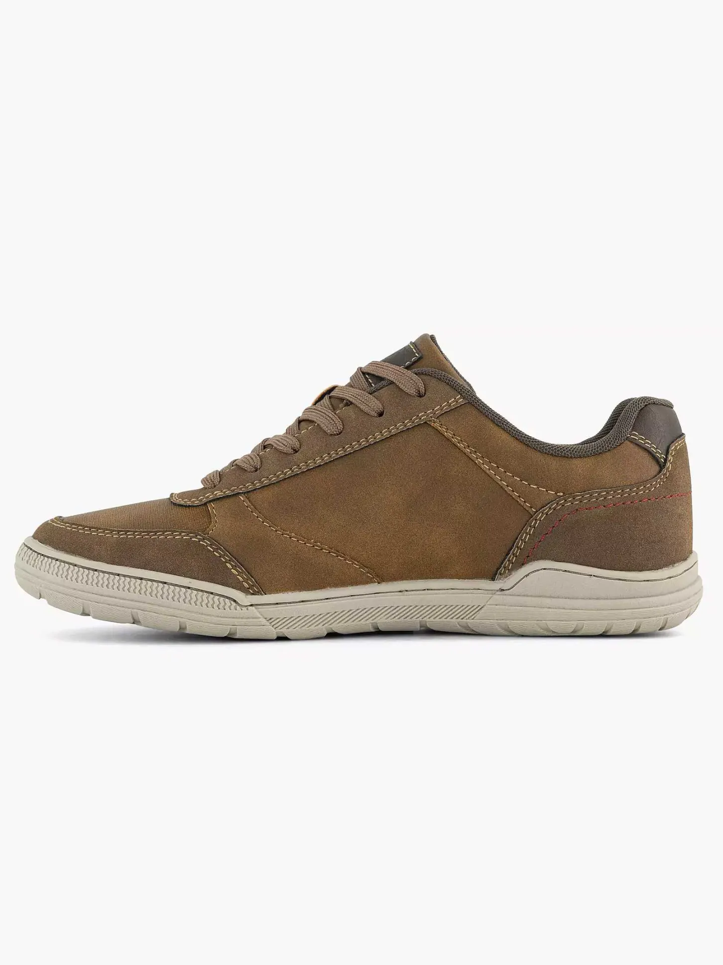 Sale Bruine Comfort Sneaker Heren Sneakers