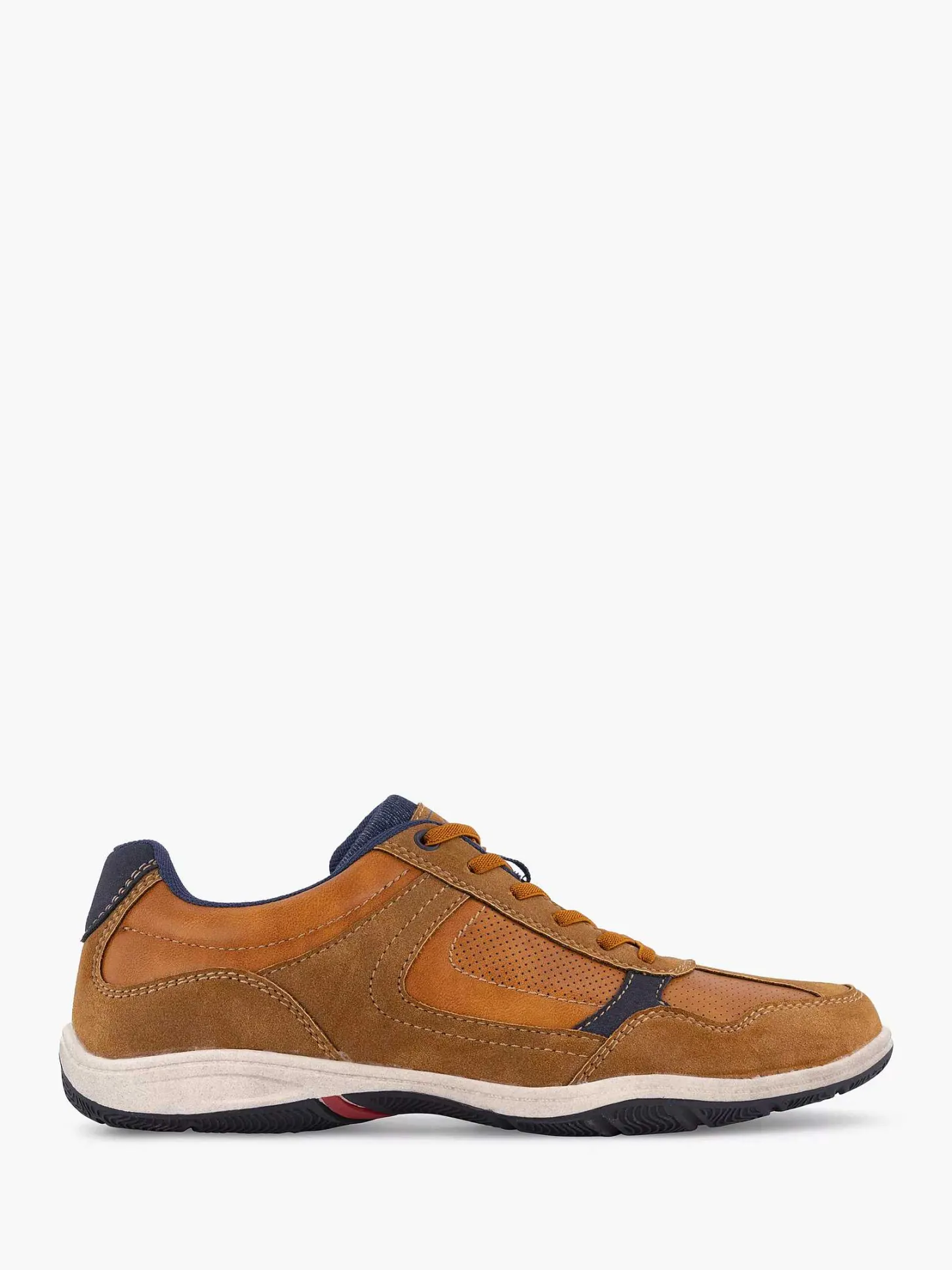 Sale Bruine Comfort Sneaker Heren Sneakers