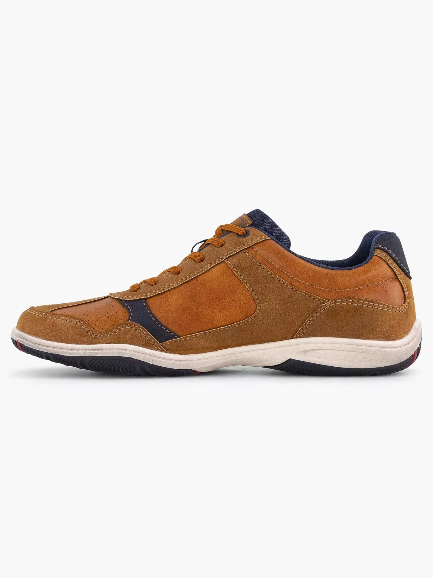 Sale Bruine Comfort Sneaker Heren Sneakers
