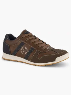 Outlet Bruine Comfort Sneaker Heren Sneakers