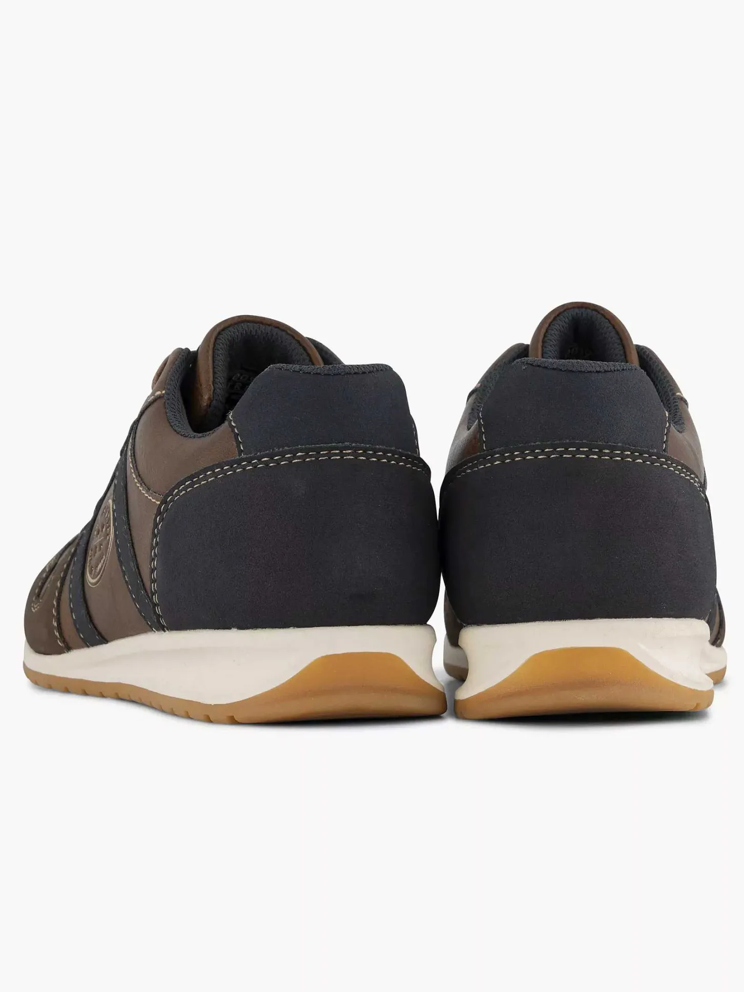 Outlet Bruine Comfort Sneaker Heren Sneakers