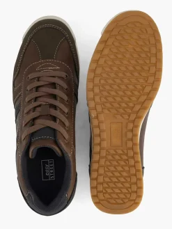 Outlet Bruine Comfort Sneaker Heren Sneakers