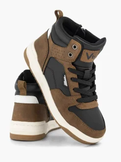 Hot Bruine Hoge Sneaker Kinderen Jongensschoenen