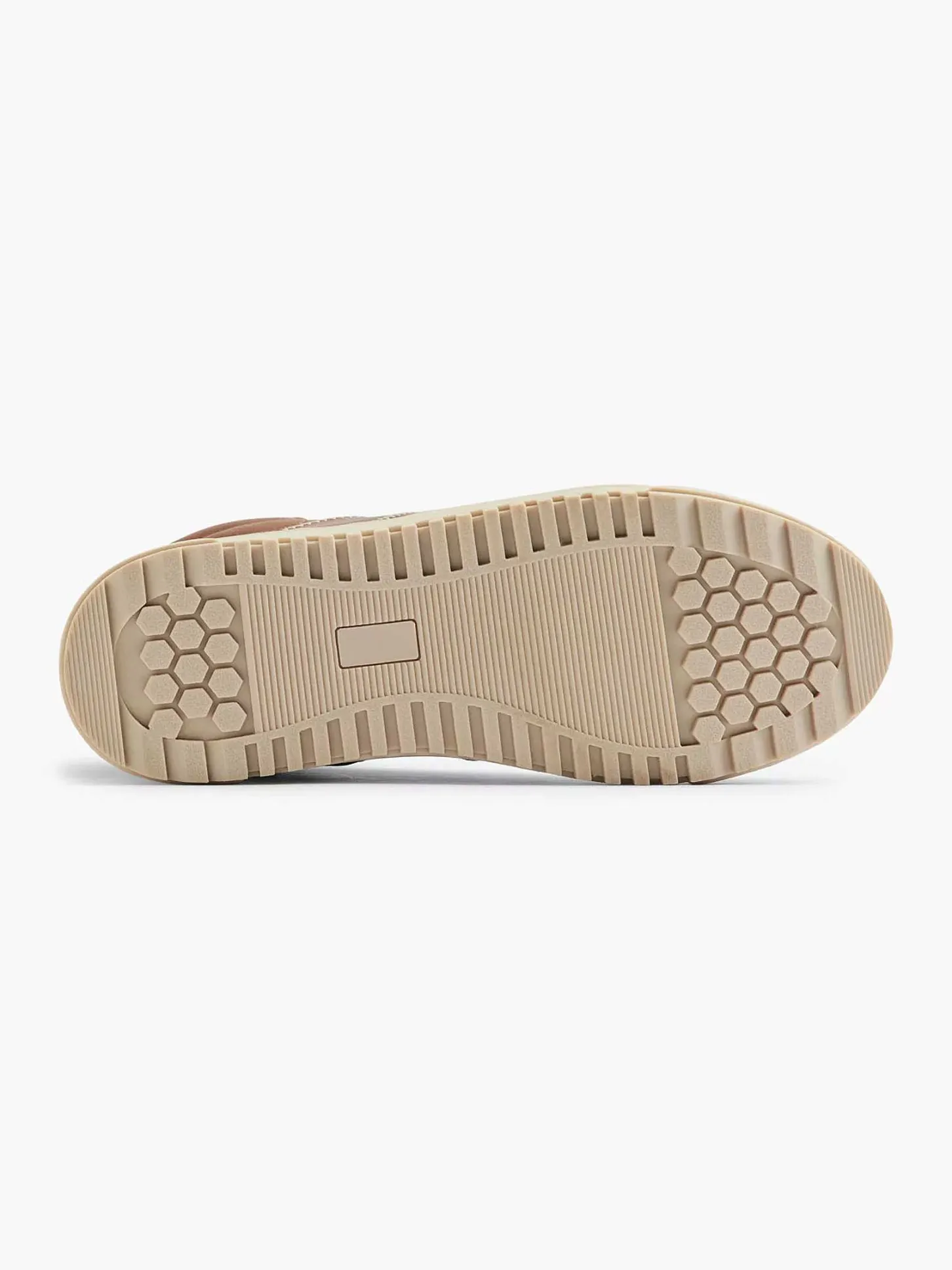 Bruine Hoge Sneaker Kinderen Jongensschoenen