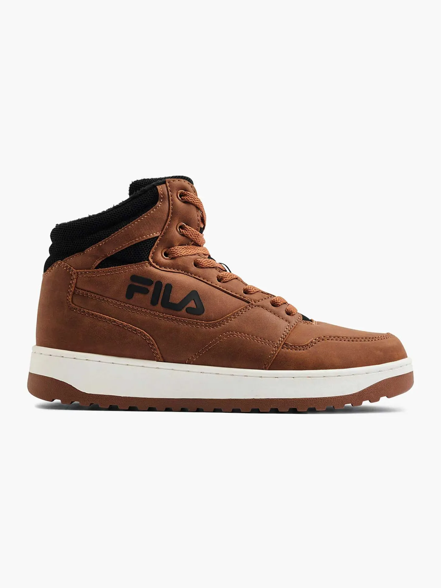 Bruine Hoge Sneaker Heren Sneakers