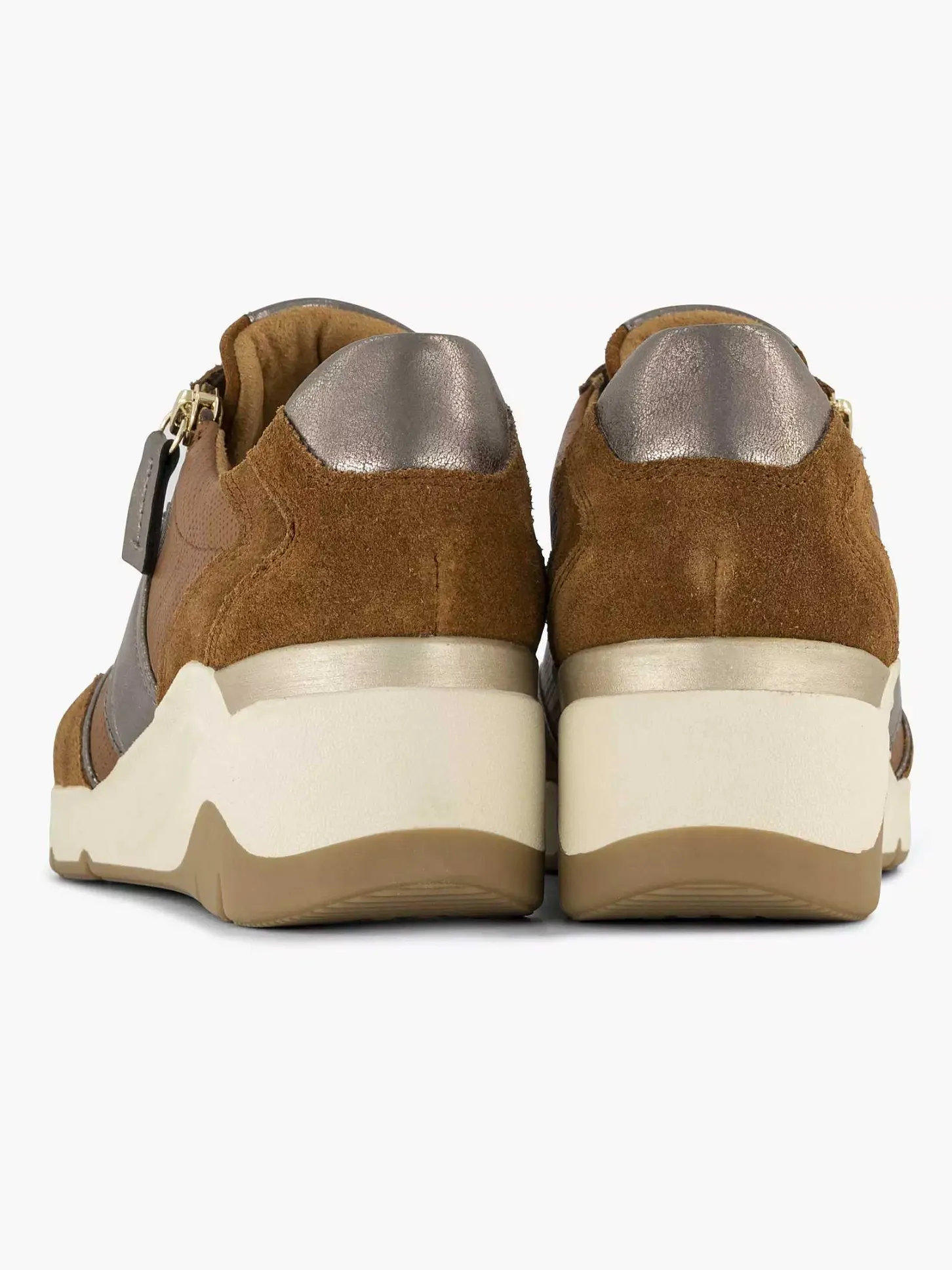Best Bruine Leren Comfort Sneaker Dames Comfort Schoenen