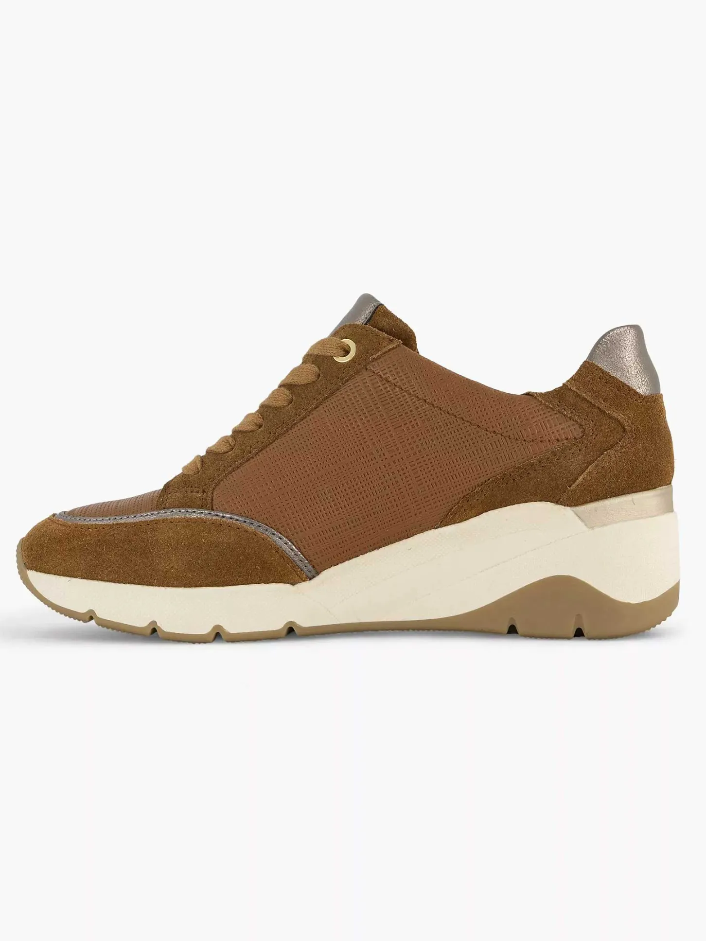 Best Bruine Leren Comfort Sneaker Dames Comfort Schoenen