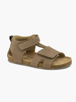 Outlet Bruine Leren Sandaal Kinderen Jongensschoenen