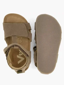 Outlet Bruine Leren Sandaal Kinderen Jongensschoenen