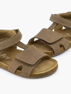 Outlet Bruine Leren Sandaal Kinderen Jongensschoenen